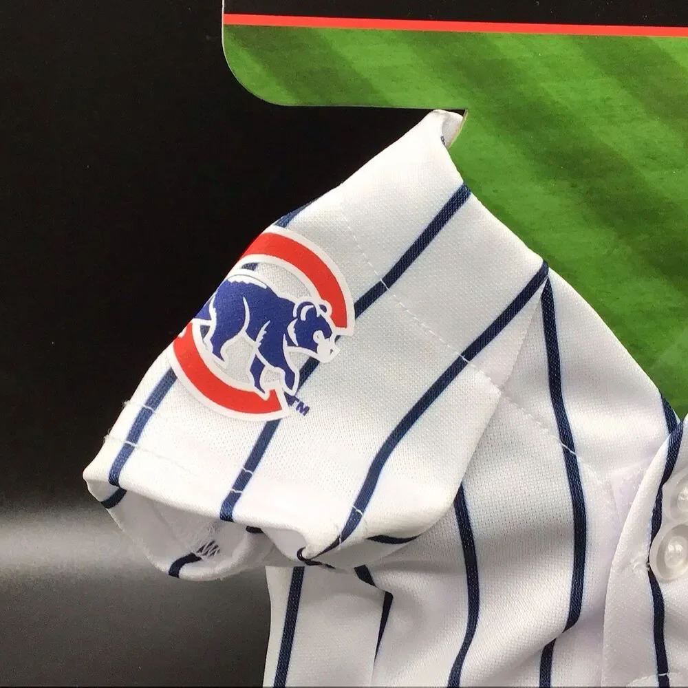 MLB Jersey for Dogs & Cats Chicago Cubs Dog Jersey Shirt Small Pets First New